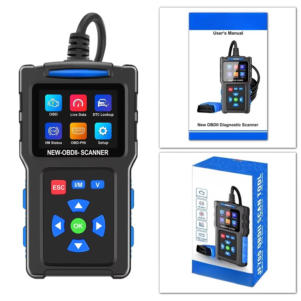 Car Diagnostic Tool - ユニバーサルOBD2スキャナー 車両エンジン故障コードリーダー 車両診断ツール