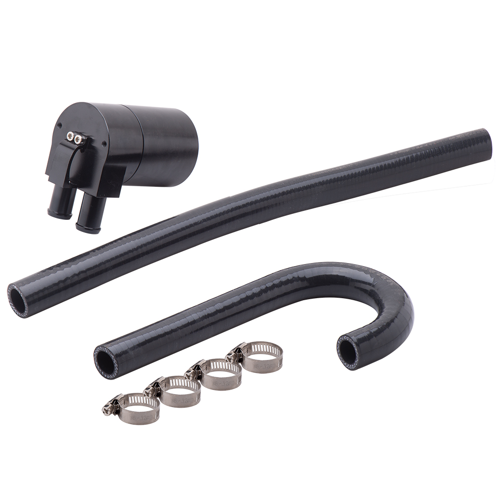 Oil Drain Tank - ビレットオイルキャッチ缶貯水池タンクユニバーサルオイル容器バッフルアルミbmw N54 335i 535i E90 E92