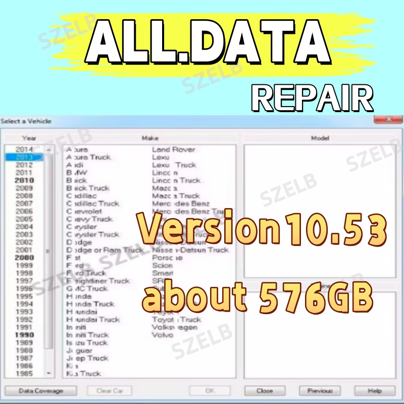 Auto Repair Shop Software - Alldata 10.53を2014年最新版にアップデート、自動車とトラックの修理ソフトウェア、テクニカルサポート付き、ダウンロードリンク