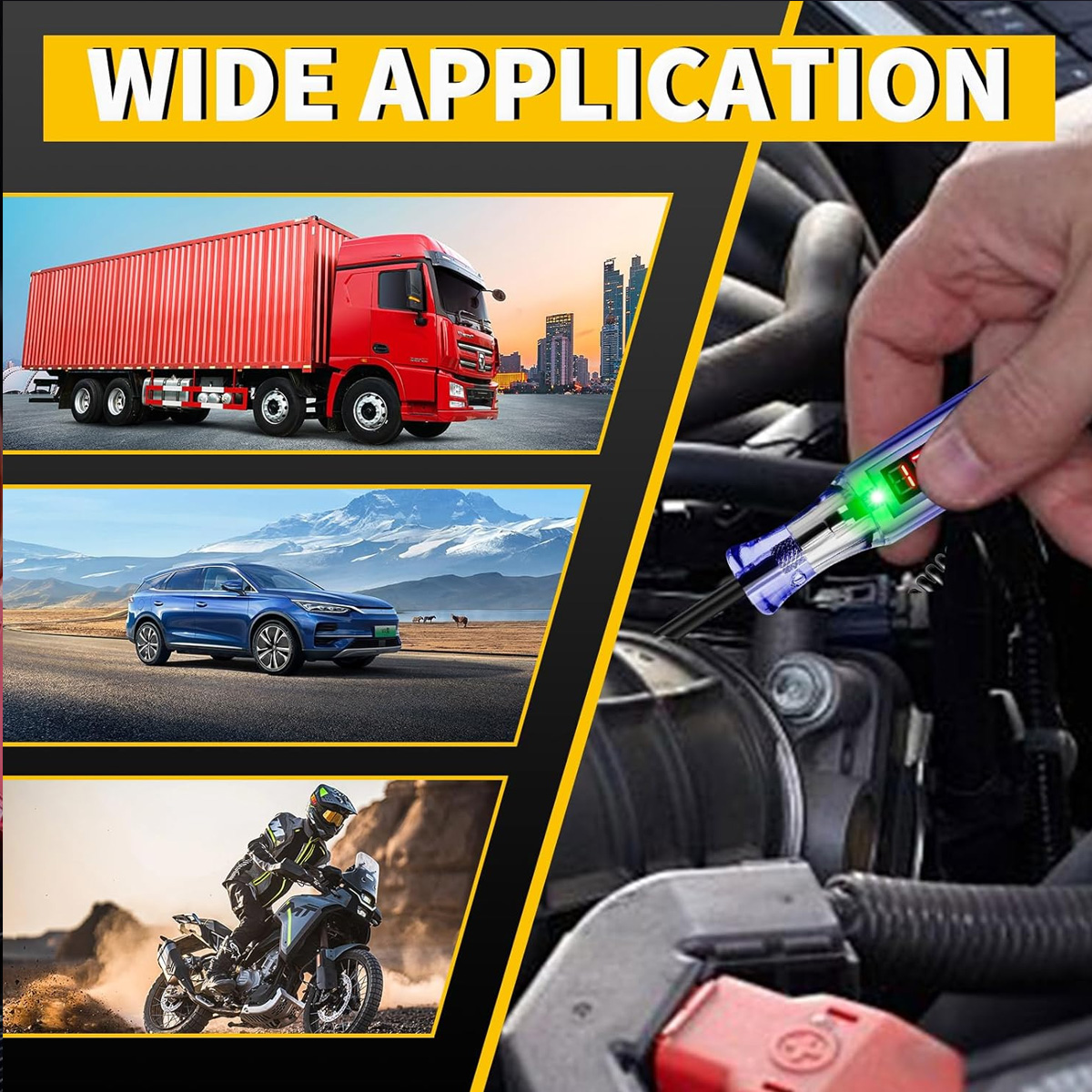 6V-24V/5V-90V 自動車回路テスター デジタルディ - Car Diagnostic Tool のレビューと価格