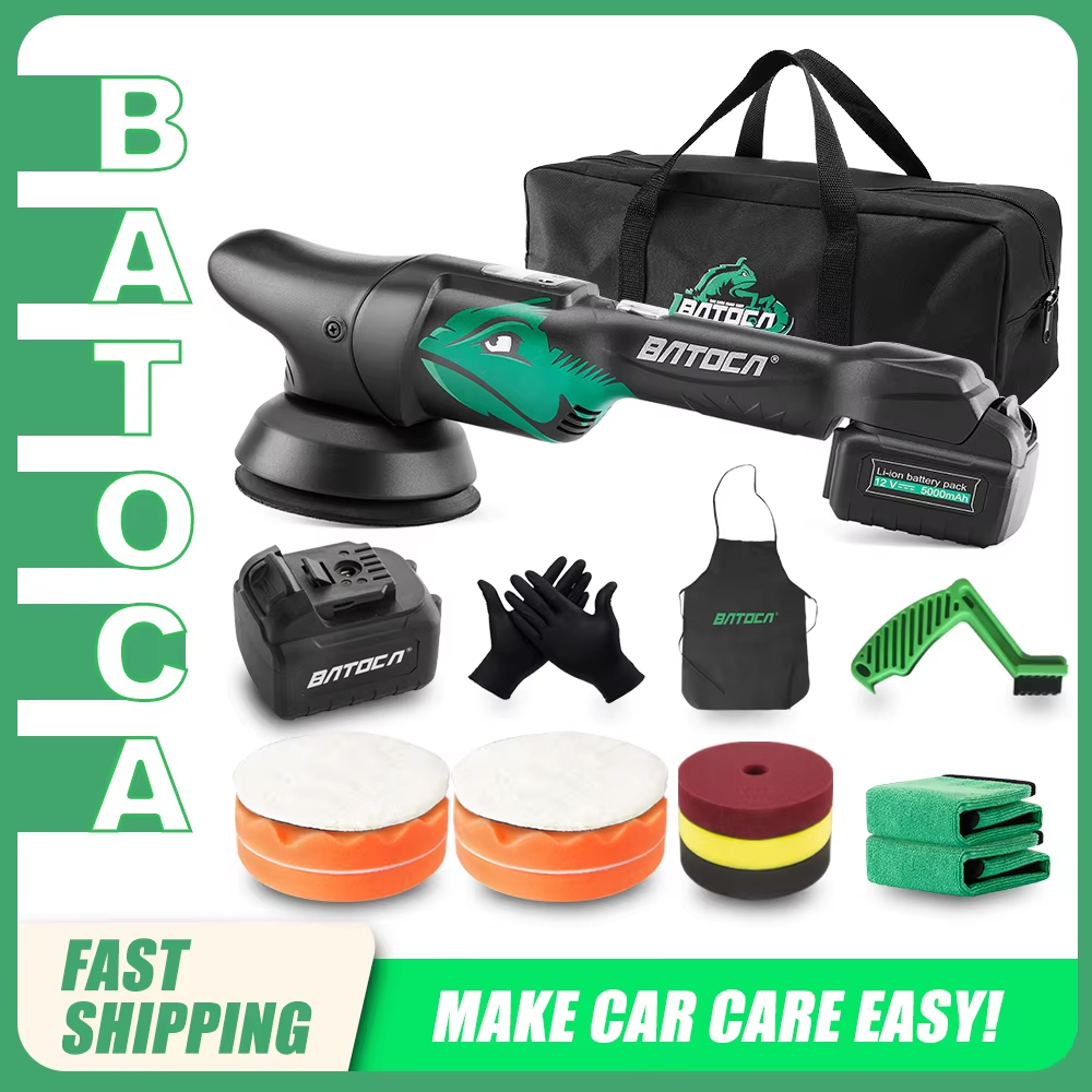 BATOCA S2 4.0Ah 5インチコードレスカーポリッ - Orbital Polisher Da のレビューと価格