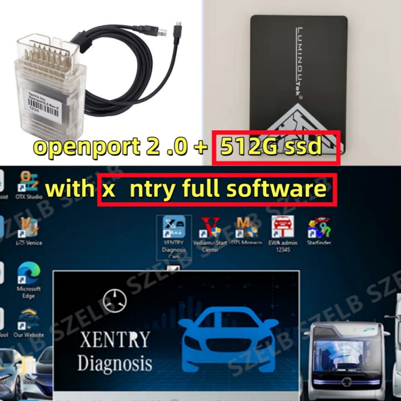Xentry最新のメルセデス・ベンツ用フル診断ソフトウェアと - Auto Repair Shop Software のレビューと価格