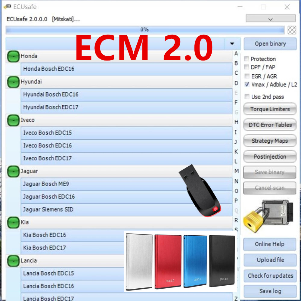 2025年ホットセール ECUSafe 2.0 ECU EC - Auto Repair Shop Software のレビューと価格