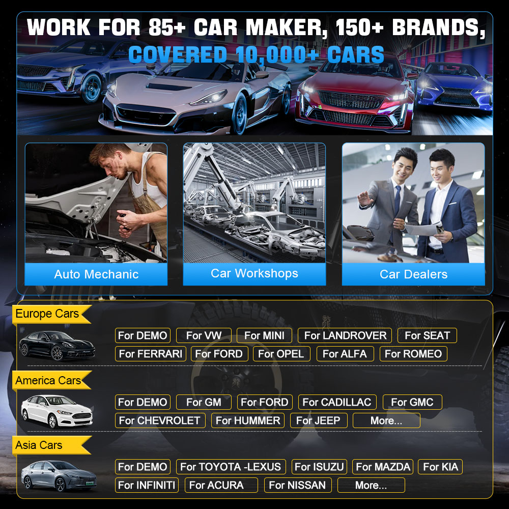 米国倉庫 XTOOL D7S 車両ECUコーディング 双方向 - Car Diagnostic Tool のレビューと価格