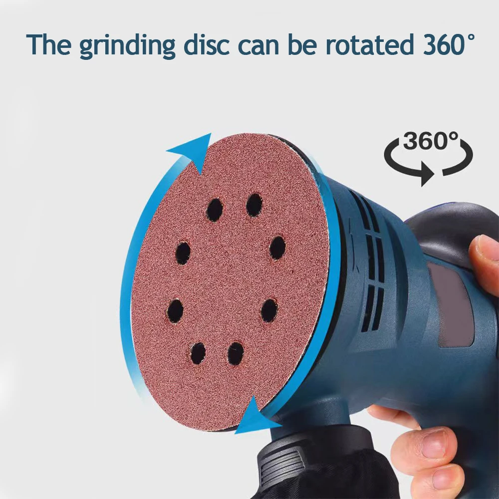 300W電動偏心サンダー、6段階速度調整、5インチ（125m - Orbital Polisher Da のレビューと価格